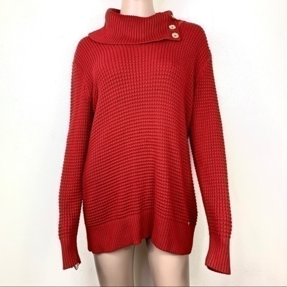Calvin Klein Women’s Sweater Red Sz L